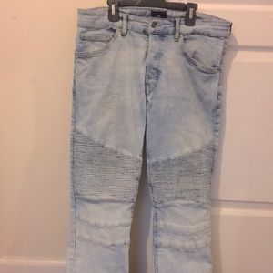 H&M light blue jeans